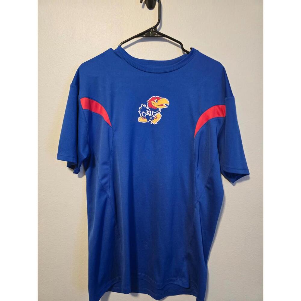 Kansas Jayhawks Blue Men’s Shortsleeve Tee (L)
